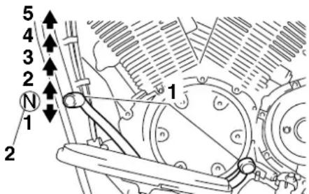 YAMAHA XVS1300A (2016) - ATTENTION - 1