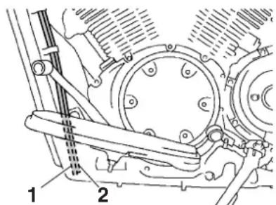 YAMAHA XVS1300A (2016) - ATTENTION - 1