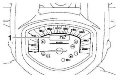 YAMAHA XVS1300A (2016) - Commandes et instruments - 2