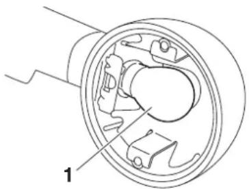 YAMAHA XVS950CU (2016) - Remplacement d'une ampoule de clignotant - 2