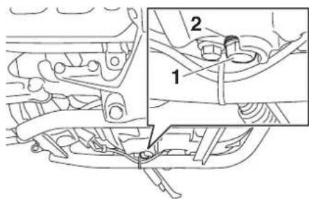 YAMAHA XVS950CU (2016) - Changement de l'huile moteur (avec ou sans remplacement de la cartouche du filtre à huile) - 1