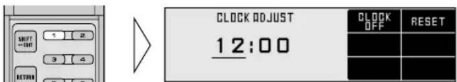Mx Onda DEXP90RS - Affichage de la page de réglage de l'horloge - 1
