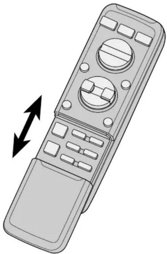 Mx Onda DEXP90RS - Ouverture et fermetre du couvercle du boîtier de télécommande - 1