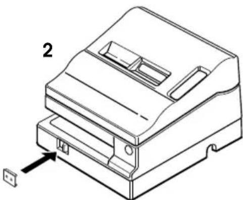 EPSON TMU950 - WARNING: - 1