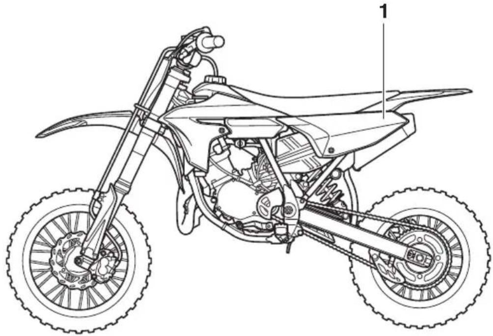 YAMAHA YZ65 (2021) - WARNING - 2