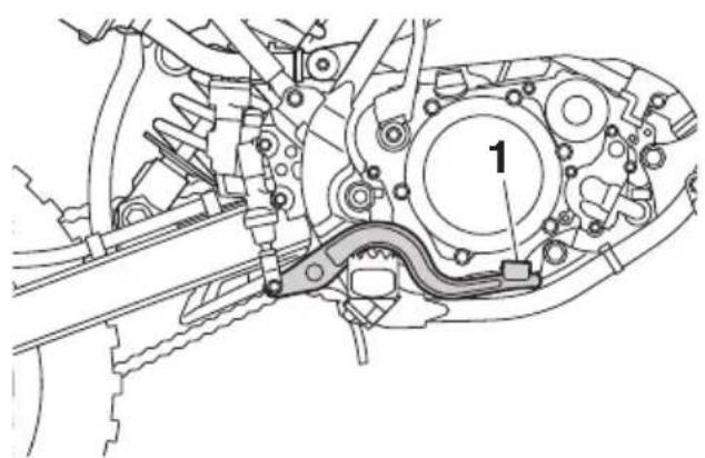 YAMAHA YZ65 (2021) - Levier de frein - 3