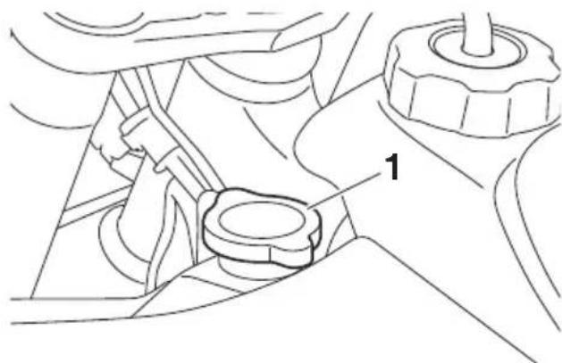 YAMAHA YZ65 (2021) - Changement du liquide de refroidissement - 1