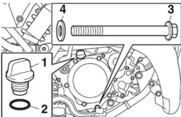 YAMAHA YZ65 (2021) - Huile de boîte de vitesses - 1