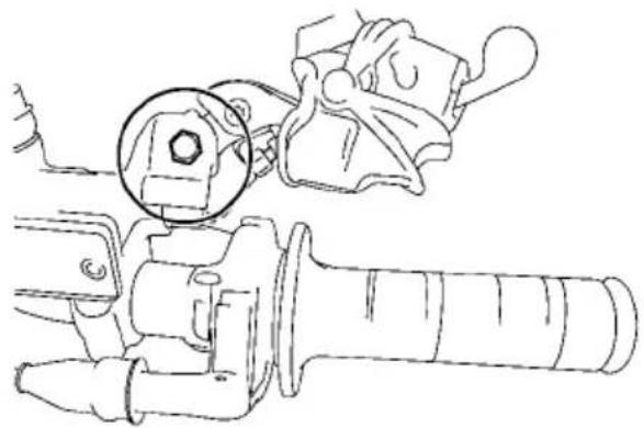 YAMAHA YZ65 (2021) - Contrôle et lubricification des leviers de frein et d'embrayage - 1