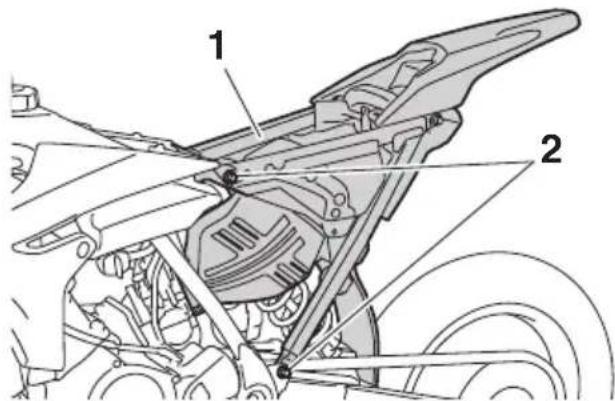 YAMAHA YZ65 (2021) - Precontrainte du ressort - 5