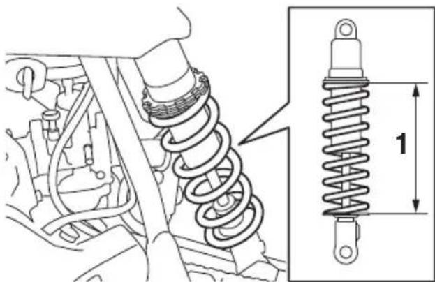 YAMAHA YZ65 (2021) - Precontrainte du ressort - 8