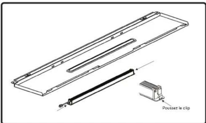 Zephyr Breeze I AK1136BB - Retrait de la LED LumiLight (FIG. E & F): - 2