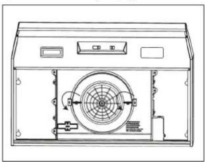 Zephyr Breeze I AK1136BB - Conversion du mode de recirculation d'air - 4