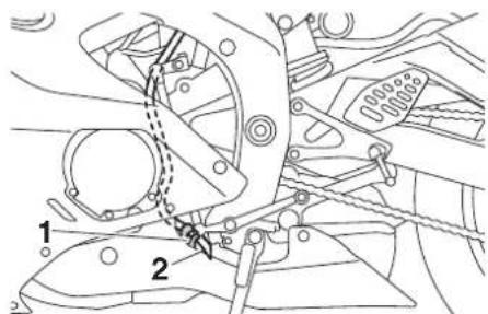 YAMAHA YZFR6 (2019) - Durite de trop-plein du réservoir de carburant - 1