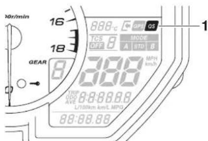 YAMAHA YZFR6 (2019) - Commandes et instruments - 3