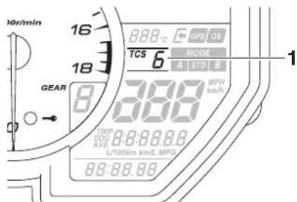YAMAHA YZFR6 (2019) - Commandes et instruments - 2