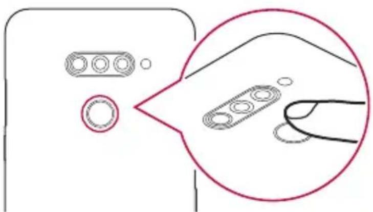 LG K50S - Registering fingerprints - 3