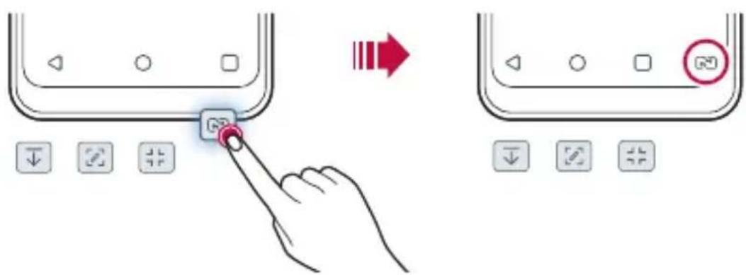 LG K50S - Editing the Home touch buttons - 1