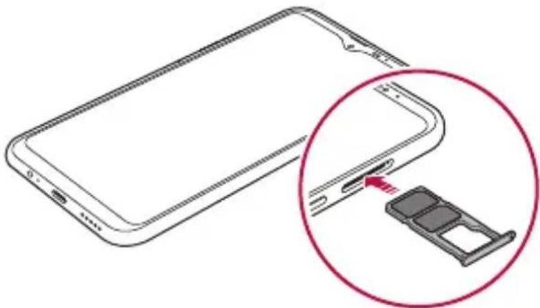 LG K50S - Instalación de la tarjeta SIM - 5