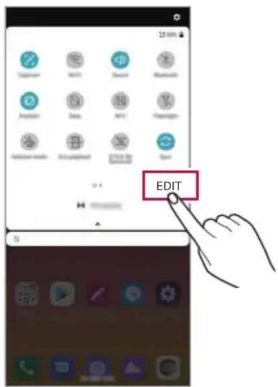 LG K50S - Notifications panel - 3