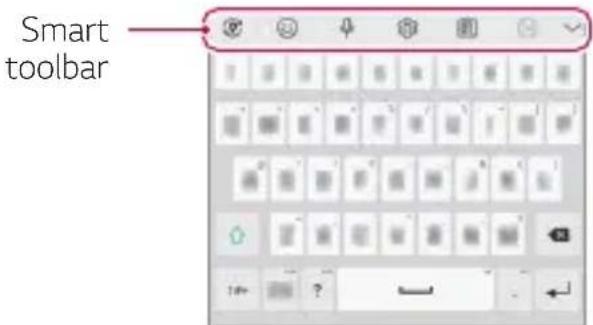 LG K50S - Using the Smart toolbar - 1