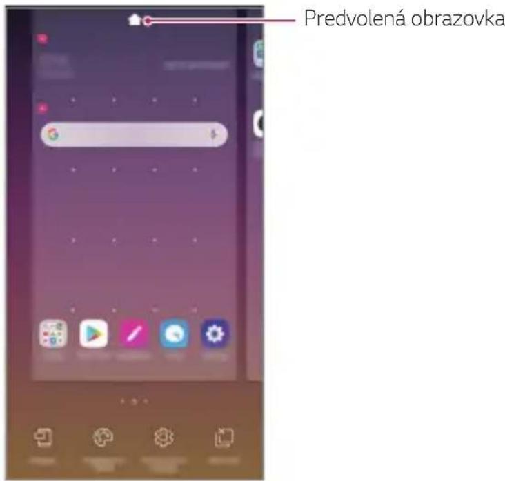 LG K50S - Upravy domovskoj obrazovsky - 1