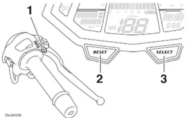 YAMAHA MT125 (2016) - Bloc de compteurs multifonctions - 1