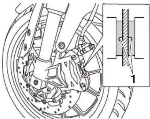 YAMAHA MT125 (2016) - Plaquettes de frein avant - 1