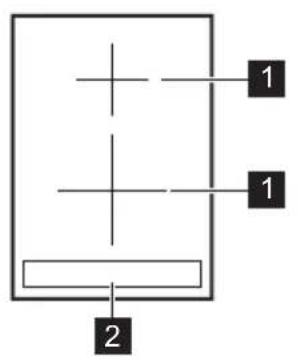 ZANUSSI ZITN323K - Cooking surface layout - 1