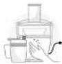 MAGIC BULLET Juicer - bs. Usage instructions. - 2