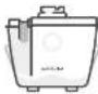 MAGIC BULLET Juicer - Inhoud van de verpakking. - 1