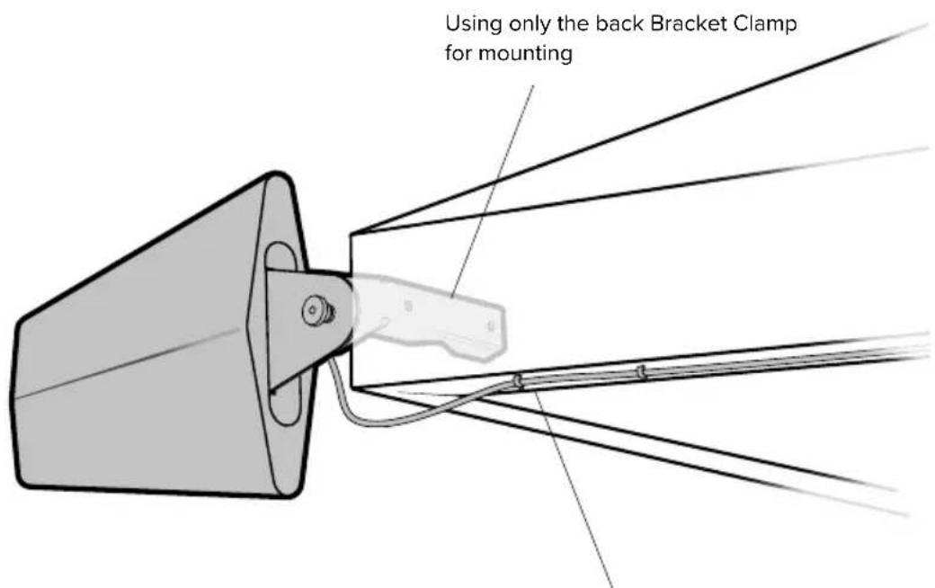 Wilson weBoost Home Complete - Mounting On Side Of Roof (Fascia) - 1