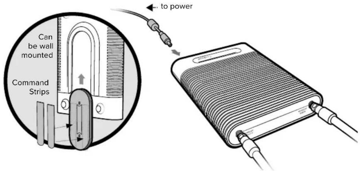 Wilson weBoost Home Complete - Step 4: Power Up The Booster & Optimize The System - 1