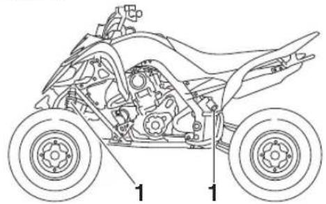 YAMAHA YFM700R (2016) - Pour l'Europe - 1