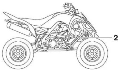YAMAHA YFM700R (2016) - Pour l'Europe - 2