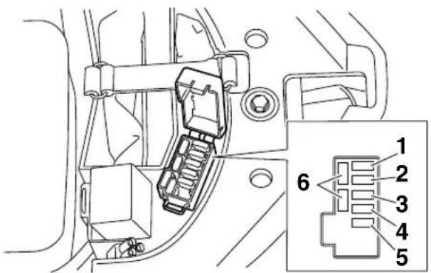 YAMAHA YFM700R (2016) - Remplacement d'un fusible - 2