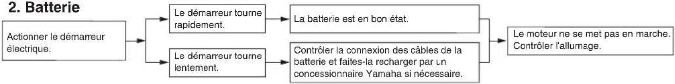 YAMAHA YFM700R (2016) - Problèmes de démarrage ou mauvais rendement du moteur - 2