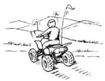 YAMAHA YFM700R (2016) - CONDUITE DU VTT - 1