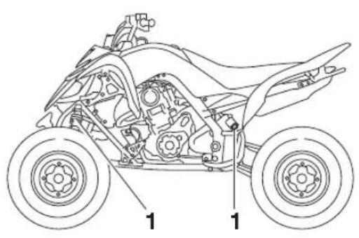 YAMAHA YFM700R (2016) - Pour l'Océanie - 1