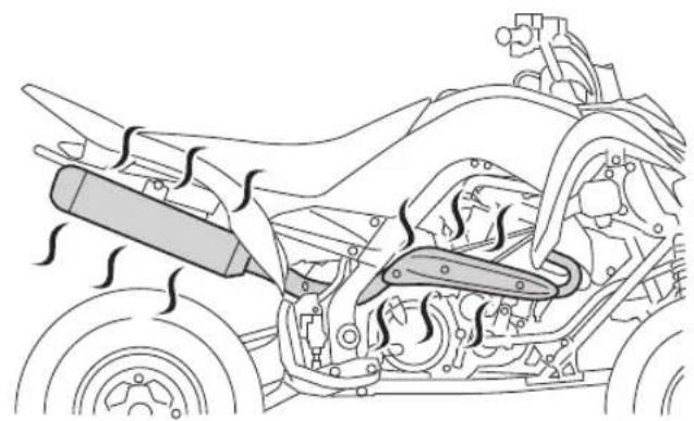 YAMAHA YFM700R (2016) - AVERTISSEMENT - 1