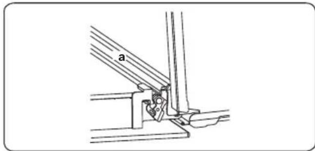 VESTEL VEH120161 - Démontage de la porte du four - 2