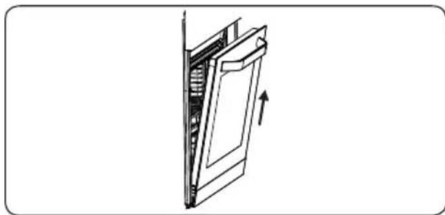 VESTEL VEH120161 - De ovendeur verwijderen - 3