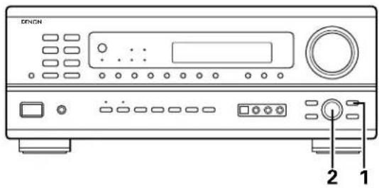 DENON AVR882 - Ajuster le niveau de l'enceinte sélectionnée. - 3