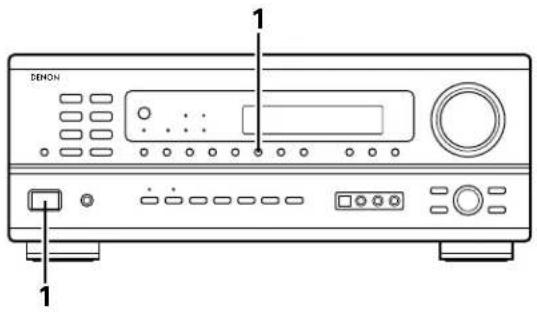 DENON AVR882 - Auto preset memory - 1