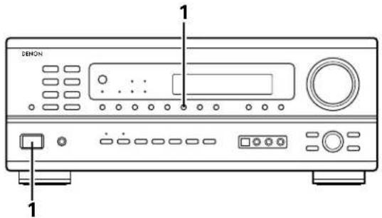 DENON AVR882 - Mémoire préréglée automatique - 1