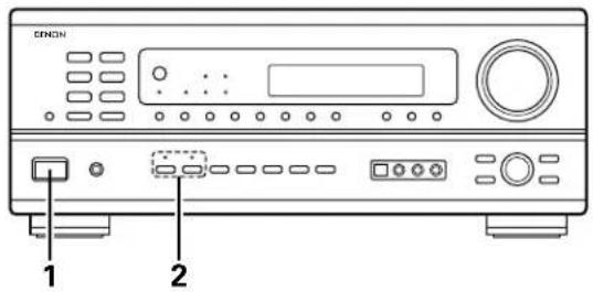 DENON AVR882 - Avant l'utilisation - 1