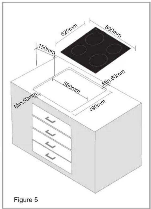 VESTEL VEH14016 - EINBAUHERD POSITIONIEREN - 4