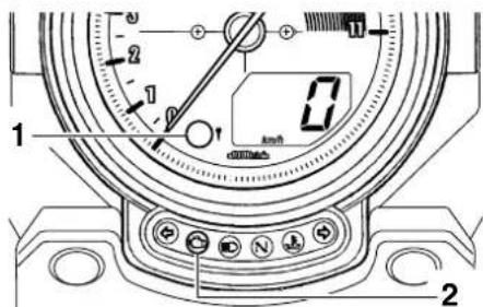 YAMAHA VMAX VMX17 (2015) - Dispositif embarqué de diagnostic de pannes - 1