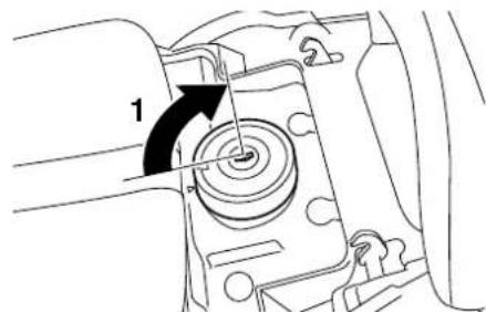 YAMAHA VMAX VMX17 (2015) - Retrait du bouchon du réservoir de carburant - 3