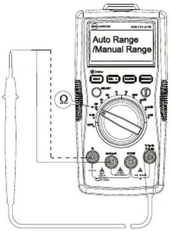 FLUKE AM535 - Zabepieczenie przyd przechȩzieniem: 600V - 1